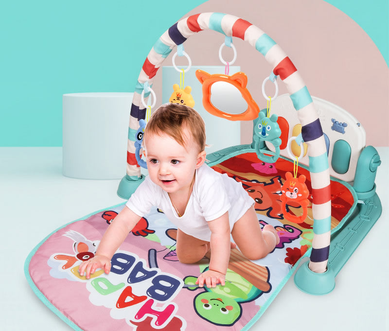 Unlock Your Baby's Potential with the Baby Pedal Fitness Rack Piano Toys
